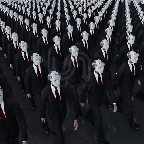 OFFICE CYBORGS 09. loop, corridor, advanced technology