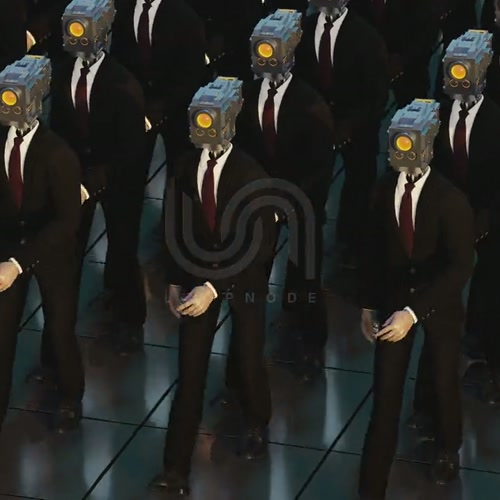 OFFICE CYBORGS 17. artificial intelligence, organized, futuristic building