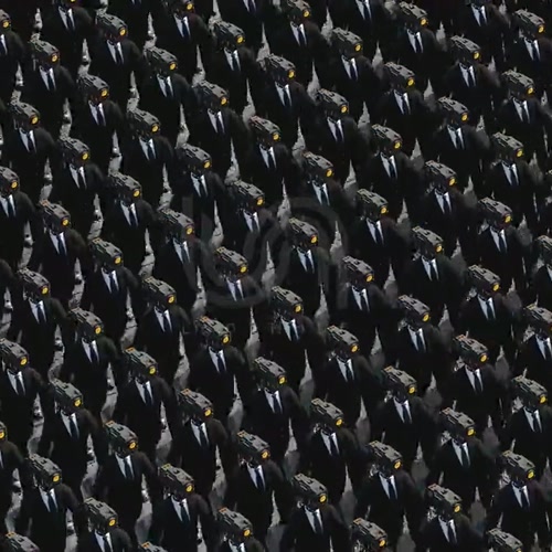 OFFICE CYBORGS 18. sterile, futuristic, digital