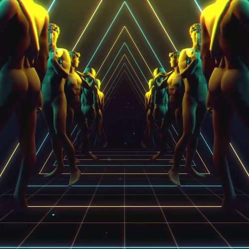 DAVID TUNNEL COL 04. floating, loopable, luminous