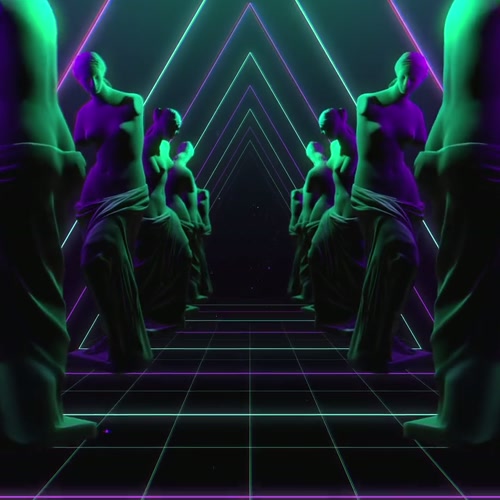 VENUS TUNNEL COL 01. luminous, classical, hollow