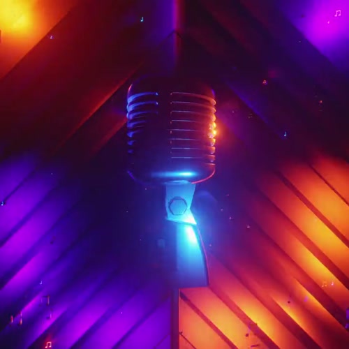 VJ KARAOKE 05. digital, VJ visuals, neon