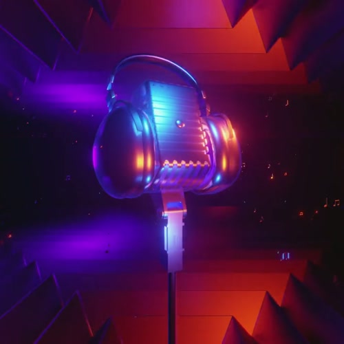 VJ KARAOKE 15. orange, audio equipment, karaoke bar