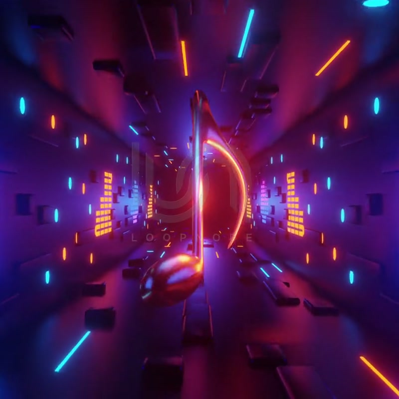 VJ MUSIC 03. high-tech, electronic music, cyber