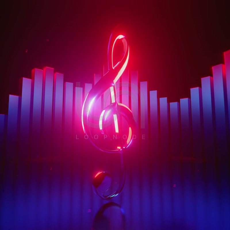 VJ MUSIC 08. visuals, electronic music, equalizer