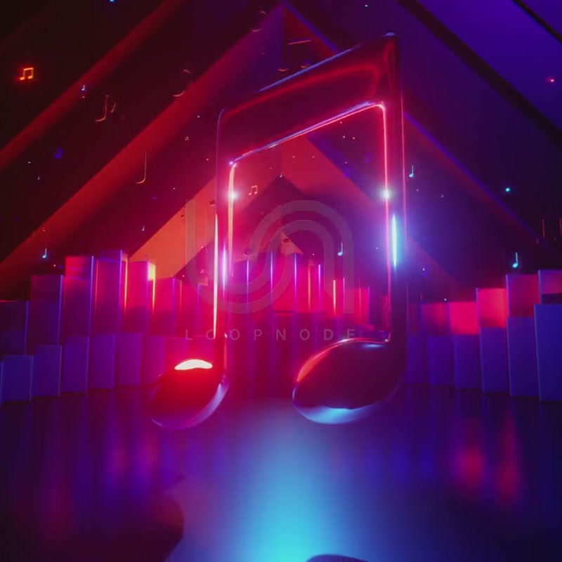 VJ MUSIC 12. light, audio, corridor