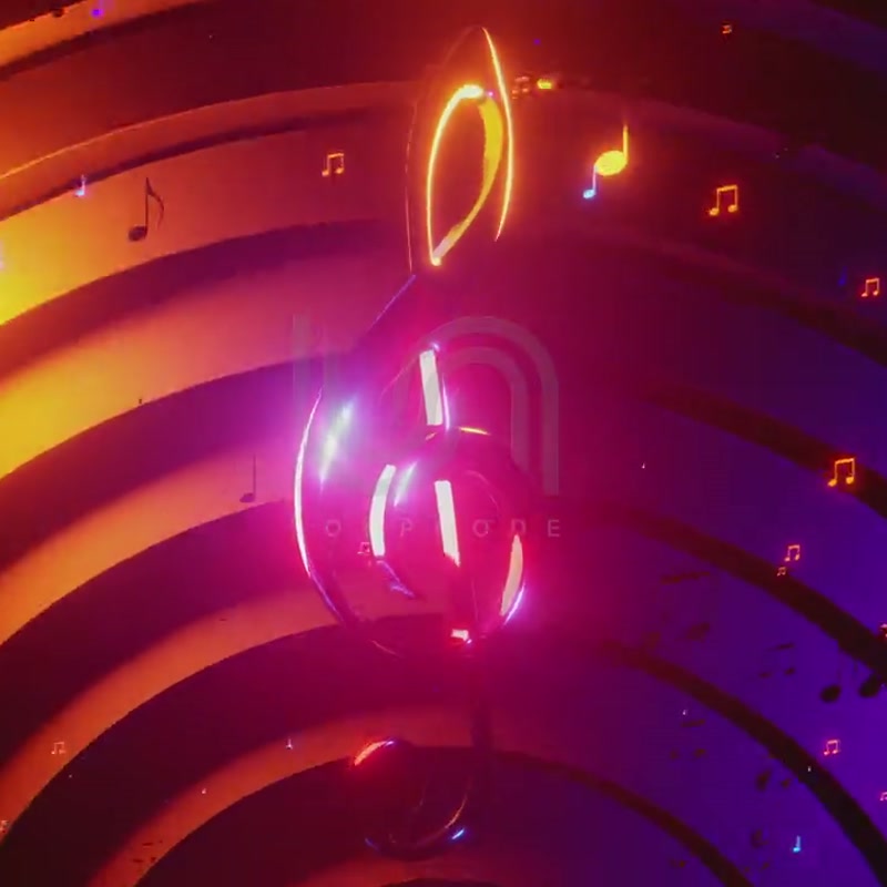 VJ MUSIC 19. cyber, background, concert