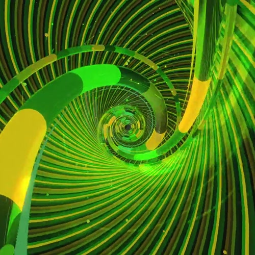 LOOP PATTERN 12. vortex, kaleidoscope, club