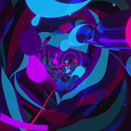 LOOP PATTERN 13. portal, vj loop, motion graphics