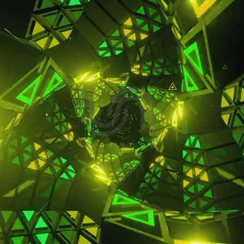 LOOP PATTERN 02 03. futuristic, loopable, triangle