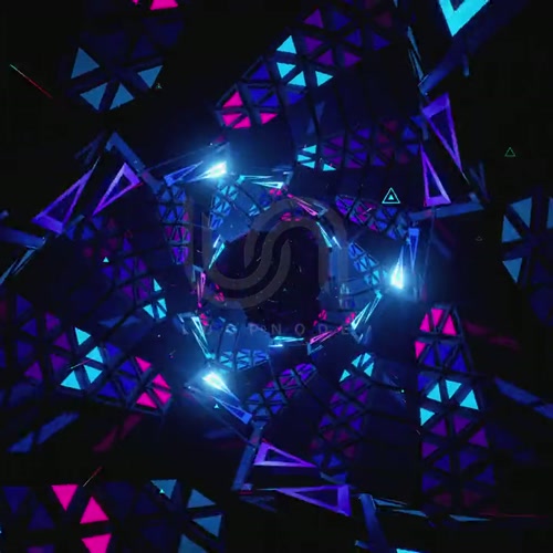 LOOP PATTERN 02 05. tunnel, spiral, seamless