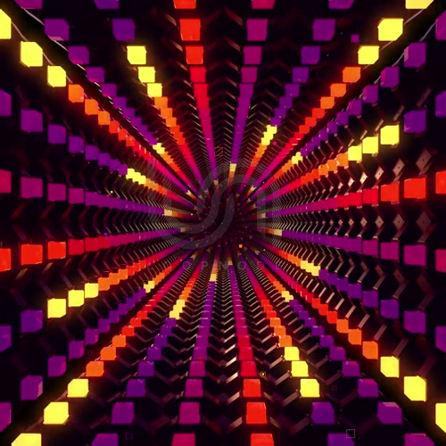 LOOP PATTERN 02 27. portal, tunnel, vibrant