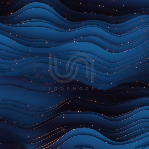 WAVE LOOP 05. geometric wave, abstract, pulsing