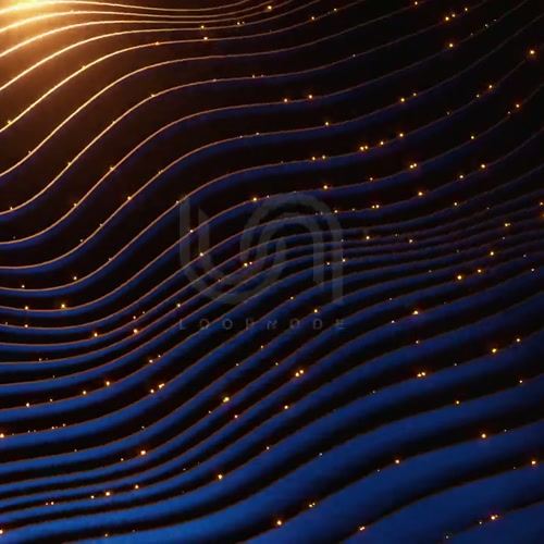 WAVE LOOP 10. techno, wavy structure, technology