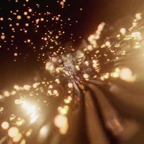 WAVE LOOP 20. VR, data flow, geometric wave